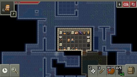 pixel dungeon in browser.